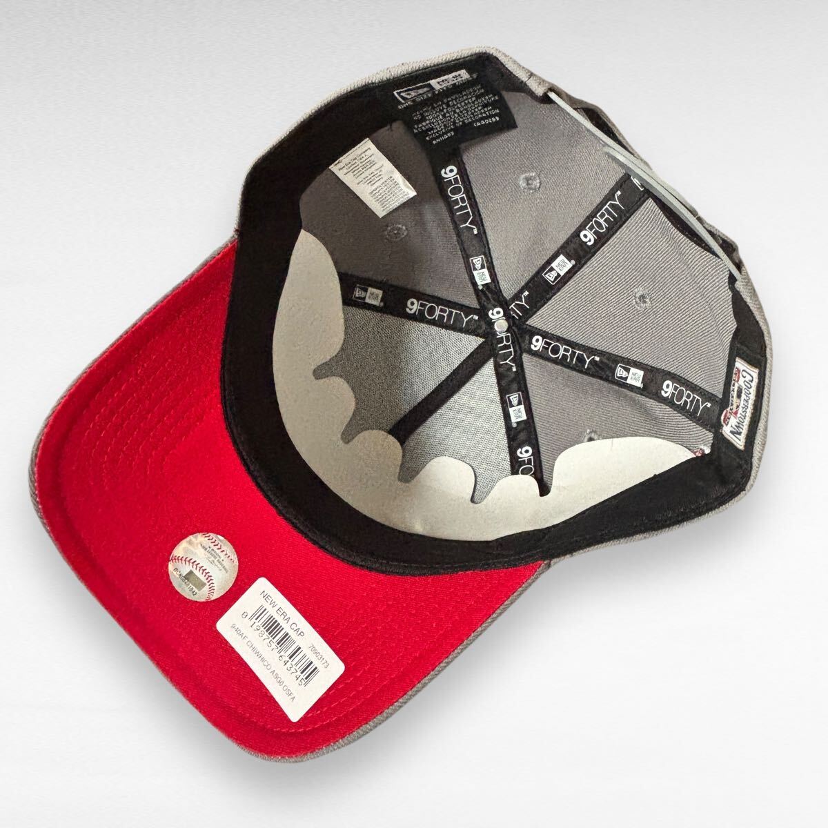 NEW ERA ホワイトソックス 9FORTY ニューエラ ブラック レッド B 新品 限定 ニューエラ ホワイトソックス MLB キャップ 9Forty