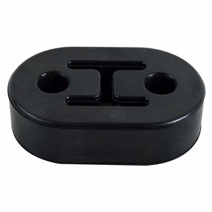 【送料無料】『8個』2穴 12mm 汎用 強(qiáng)化 マフラー ハンガー ブラケット 交換 ブッシュ マウント リング 吊り 干渉 ゴム 車 黒/ブラック