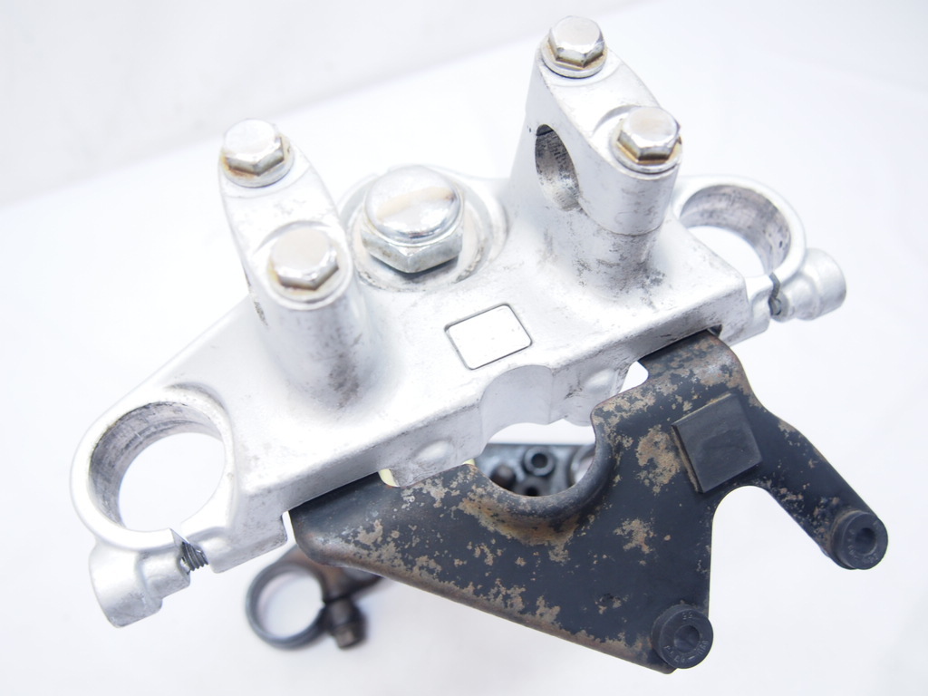 CL400純正ステムsetトップブリッジ.アンダーブラケットNC38削れ傷なし98年_画像2