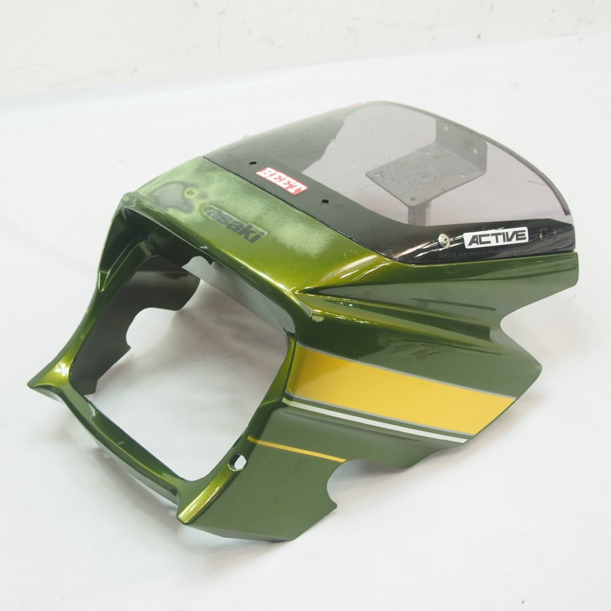 ZRX1200DAEG 11年 純正 ビキニカウル アッパーカウル フロントカウル ダエグ ZRT20Dスクリーン