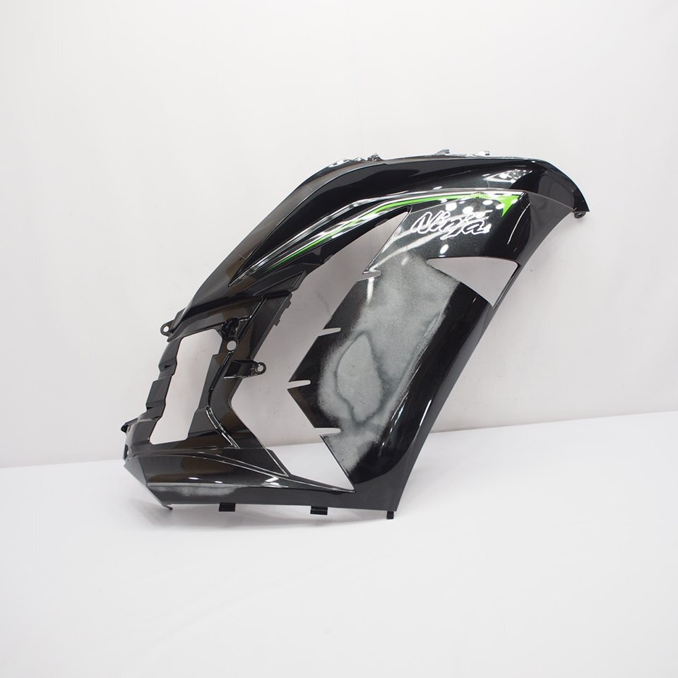 割れ無! ZX-14R ZX1400E 12年- 純正サイドカウル右 ミドルカウル アンダーカウル ZX14R Ninja リペアにおすすめ