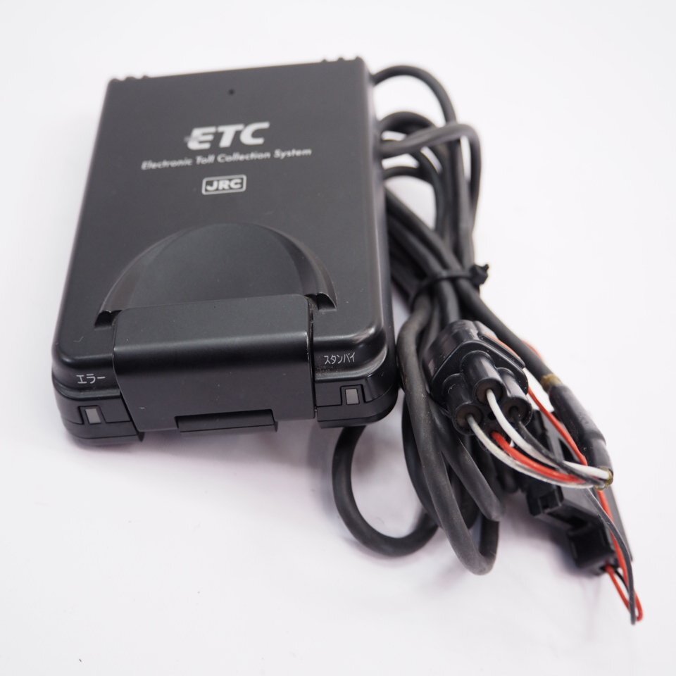 【動作保証】バイク用 ETC アンテナ一体型 日本無線　JRM-12 #0046 アンテナ一体型ETC車載器 JRM-12 | JRC/日本無線 | 株式会社