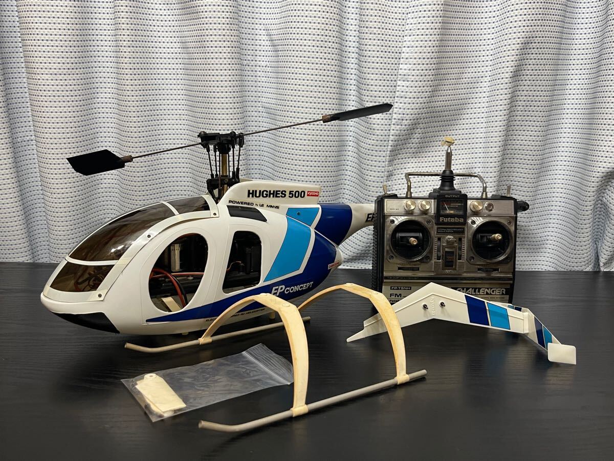 ジャンク/KYOSHO/京商/EPコンセプト ヒューズ500/FP-T5NH/電動ヘリコプター/ラジコンヘリ/