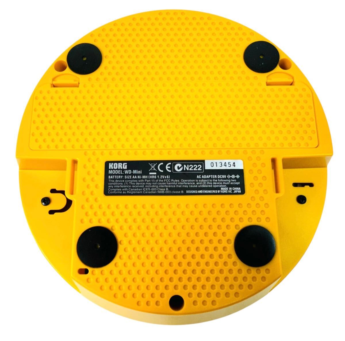 KORG WAVEDRUM Mini イエロー 茶色く KORG WAVEDRUM Mini イエロー 茶色く