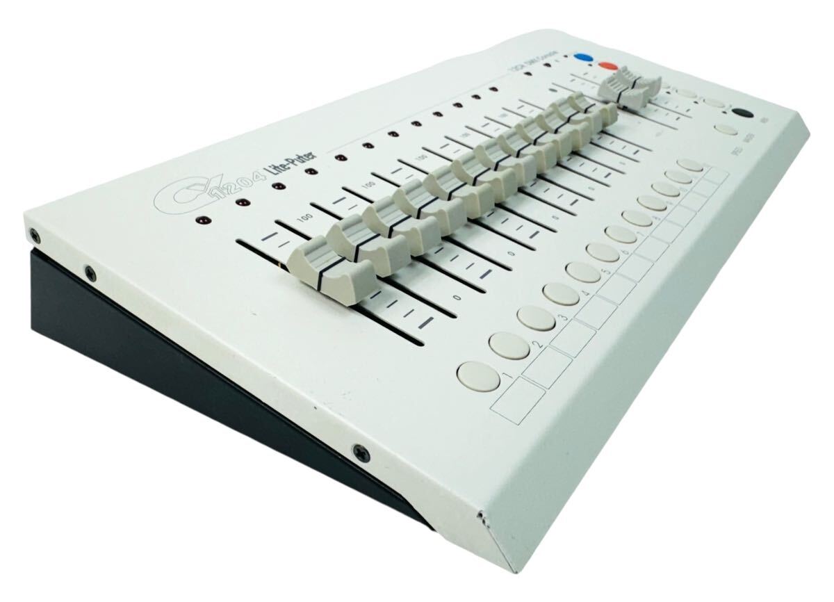 LITEPUTER CX-1204 12ch DMXコントローラー 照明 調光卓 LITEPUTER CX-1204 12ch DMXコントローラー 照明 調光卓