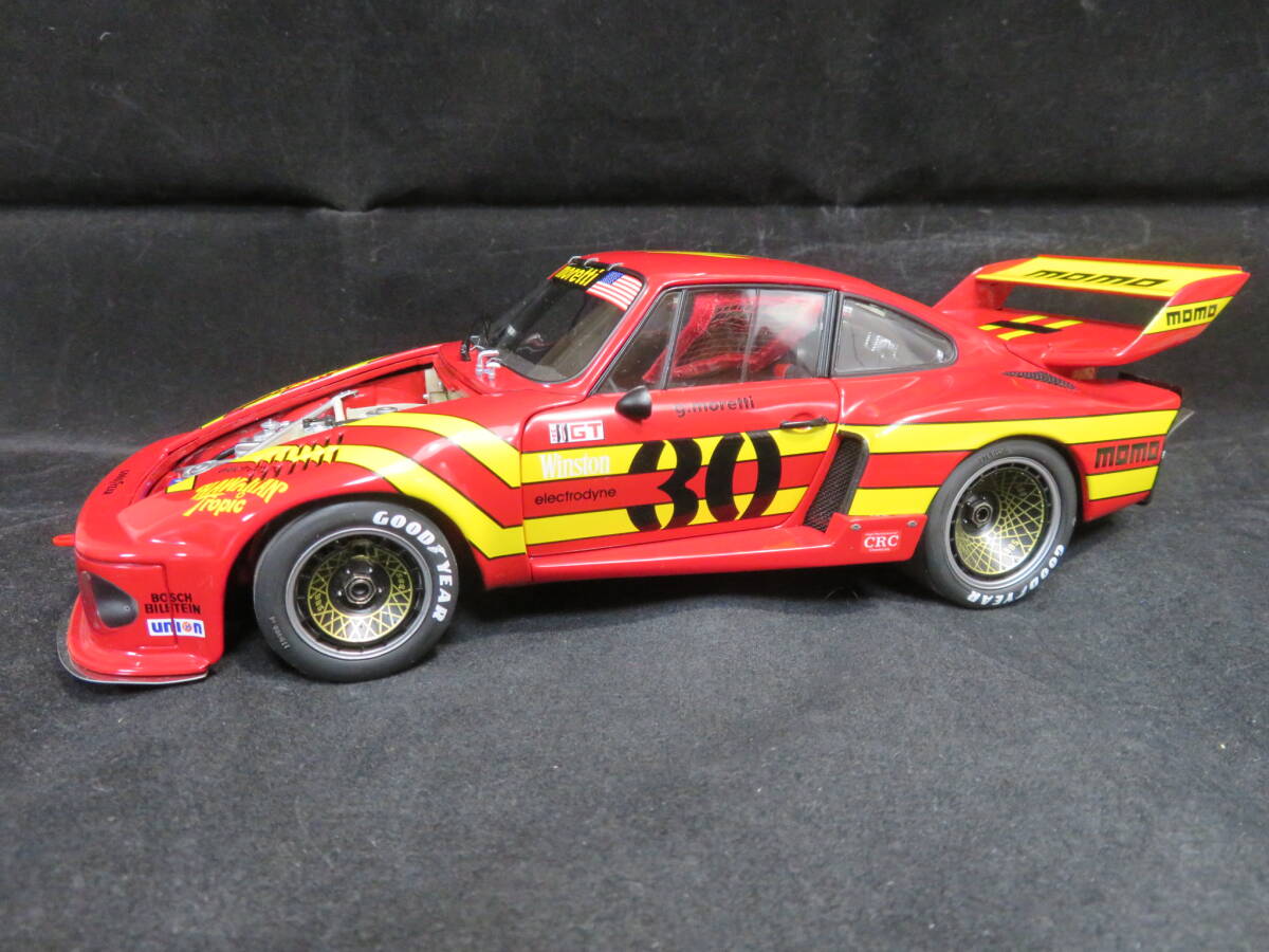 早割航空券 1/18 ポルシェ 935 ツインターボ IMSA チャンピオンシップ 1979 #30 ”MOMO" エグゾト