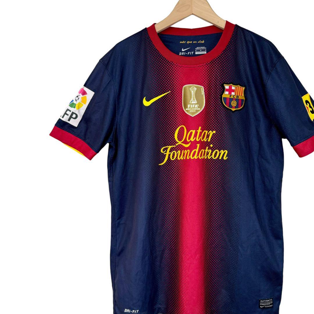 サイズM NIKE FCバルセロナ サッカーユニフォーム ゲームシャツ サイズM NIKE FCバルセロナ サッカーユニフォーム ゲームシャツ