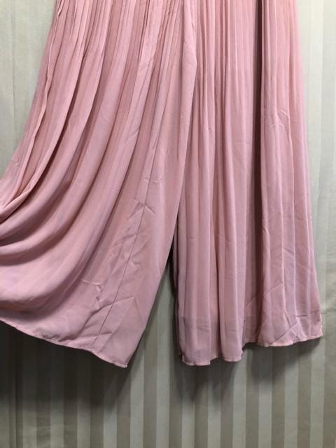 新品☆4Lトールわけあり?スキッパーシャツ＆プリーツおしゃれワイドパンツ☆x397