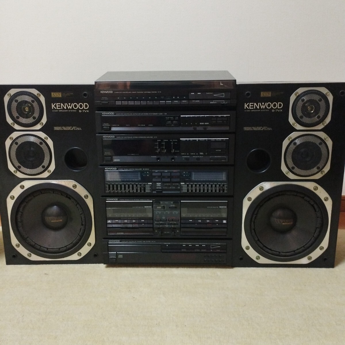 ☆KENWOOD☆ROXYロキシーシステムコンポ☆アンプA-5i/グライコGE ☆KENWOOD☆ROXYロキシーシステムコンポ☆アンプA-5i/グライコGE