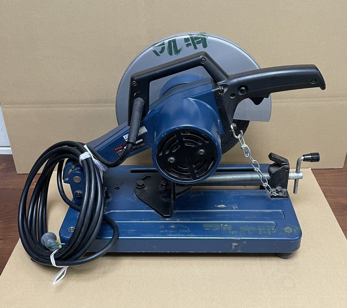 い-10-44 160 RYOBI 切断機 C-12NA リョービ 電動工具 鉄工 い-10-44 160 RYOBI 切断機 C-12NA リョービ 電動工具 鉄工