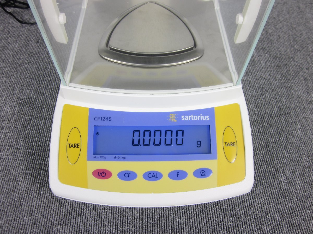 [ used ] analysis for weighing scale CP124S The ruto Rius SARTORIUS heaven bin 3z1367 * free shipping *[ weighing scale | measuring | measurement vessel | crane scale ]