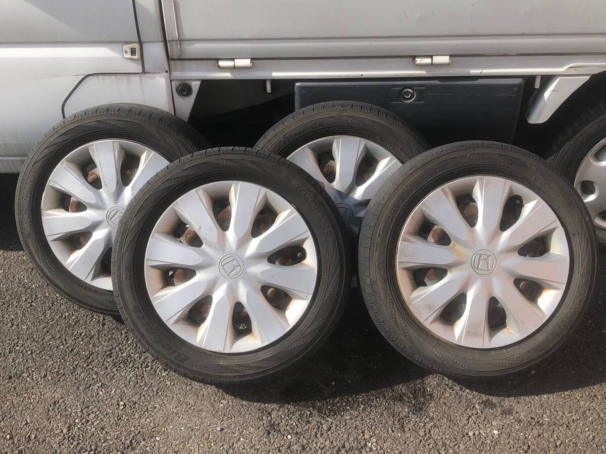 NBOX純正スチールホイールタイヤ 155/65R14 - タイヤ、ホイール NBOX純正スチールホイールタイヤ 155/65R14 - タイヤ、ホイール