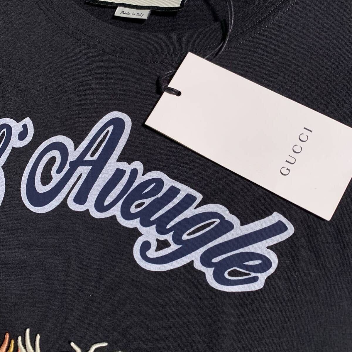 GUCCI 虎 タイガー刺繍 カットソー 半袖 Tシャツ オーバーサイズ