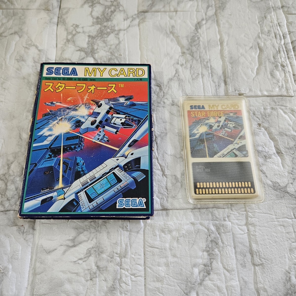 SEGA　 マイカード　 セガマイカード　スターフォース　ゲーム　レトロ　コレクション