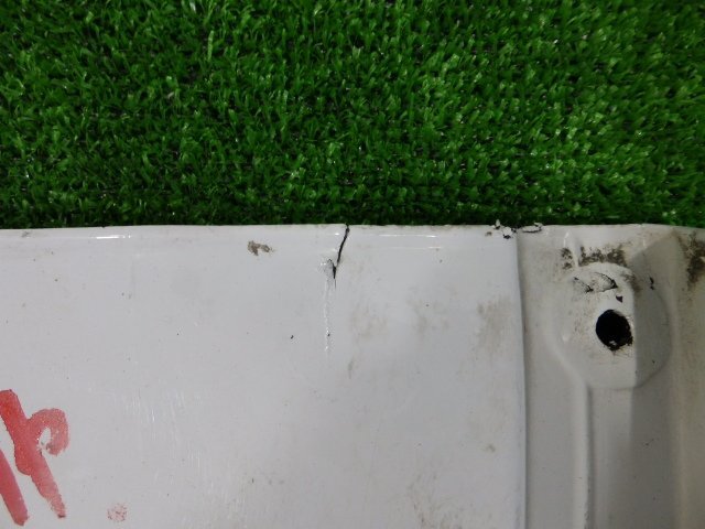 241823 H9年 オプティ(L300S) 純正 バンパーモール 泥除け セット メッキ 白色 [3D507]_画像9