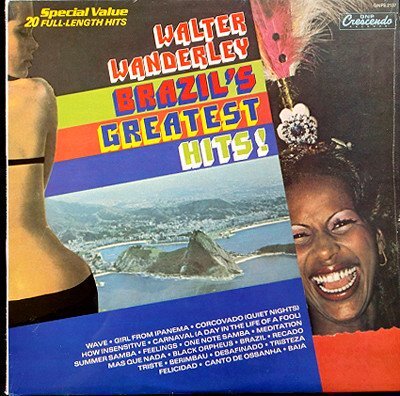 試聴あり★同梱可★Walter Wanderley - Brazil's Greatest Hits! [LP]ブラジリアン、ボサノヴァ