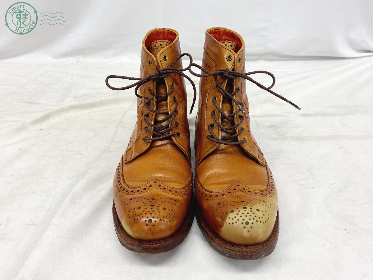 2410602705　♭Allen Edmonds アレンエドモンズ ブーツ 靴 シューズ ブラウン系 表記サイズ9 ファッション小物 現状品 中古