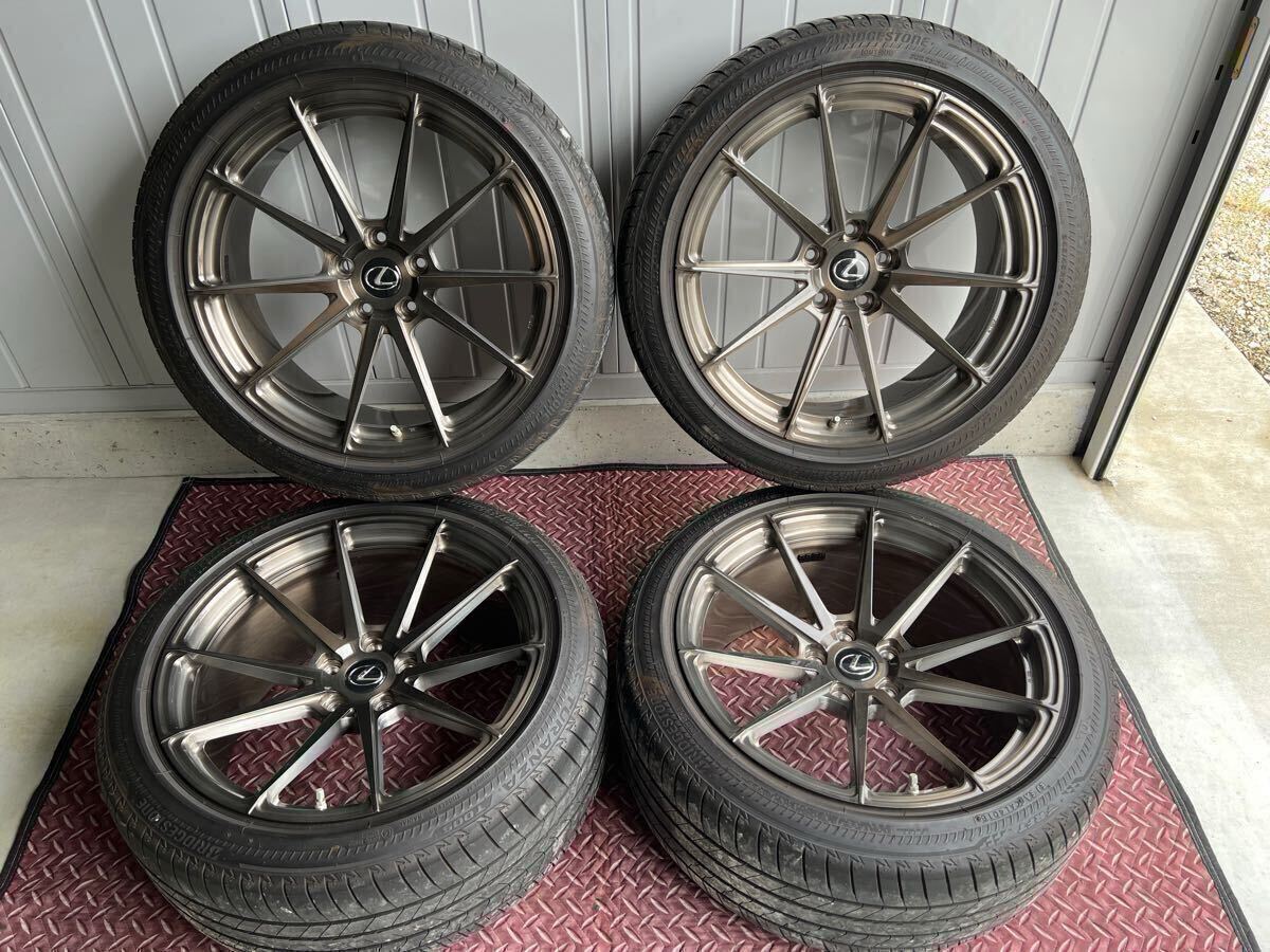 BCFORGED 20インチ　8.5J 10J PCD120 レクサス LC・LS ビックキャリパー対応　空気圧センサー付CO15