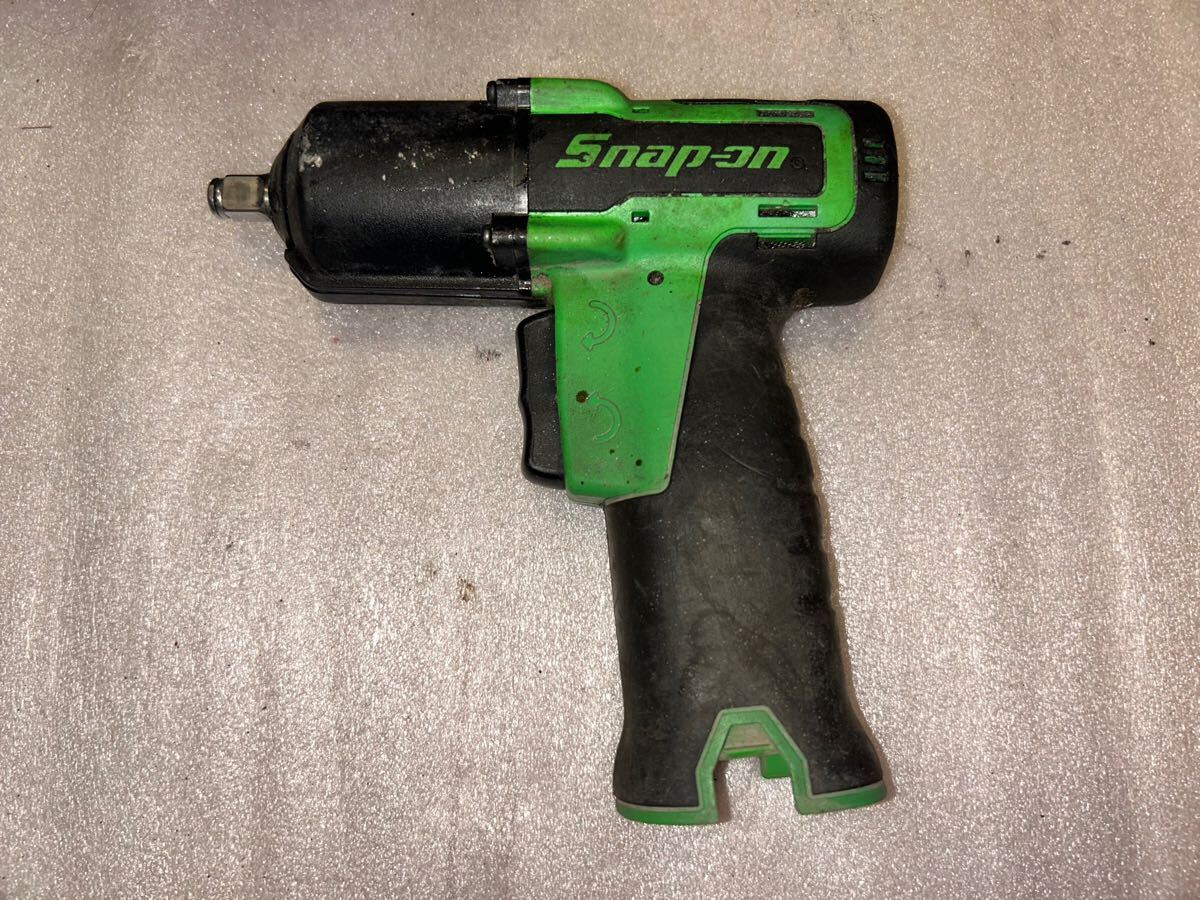 ★Snap-on★ジャンク品(故障品)・インパクトレンチ、グリーン★3/8★CTJ761G★