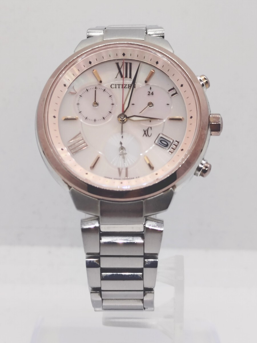 CITIZEN シチズン XC クロスシー クロノグラフ ソーラー H504 CITIZEN シチズン XC クロスシー クロノグラフ ソーラー H504
