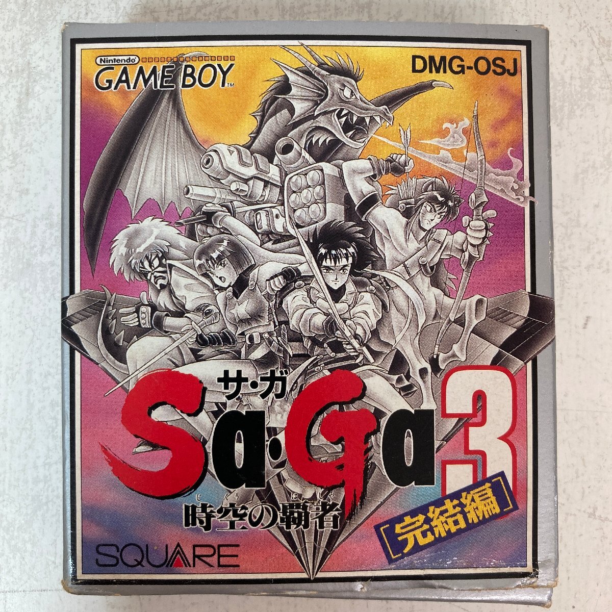 【ゲームボーイ】任天堂 スクウェア 時空の覇者 サ・ガ Sa・Ga３完結編 《取説付き》DMG-OSJ●