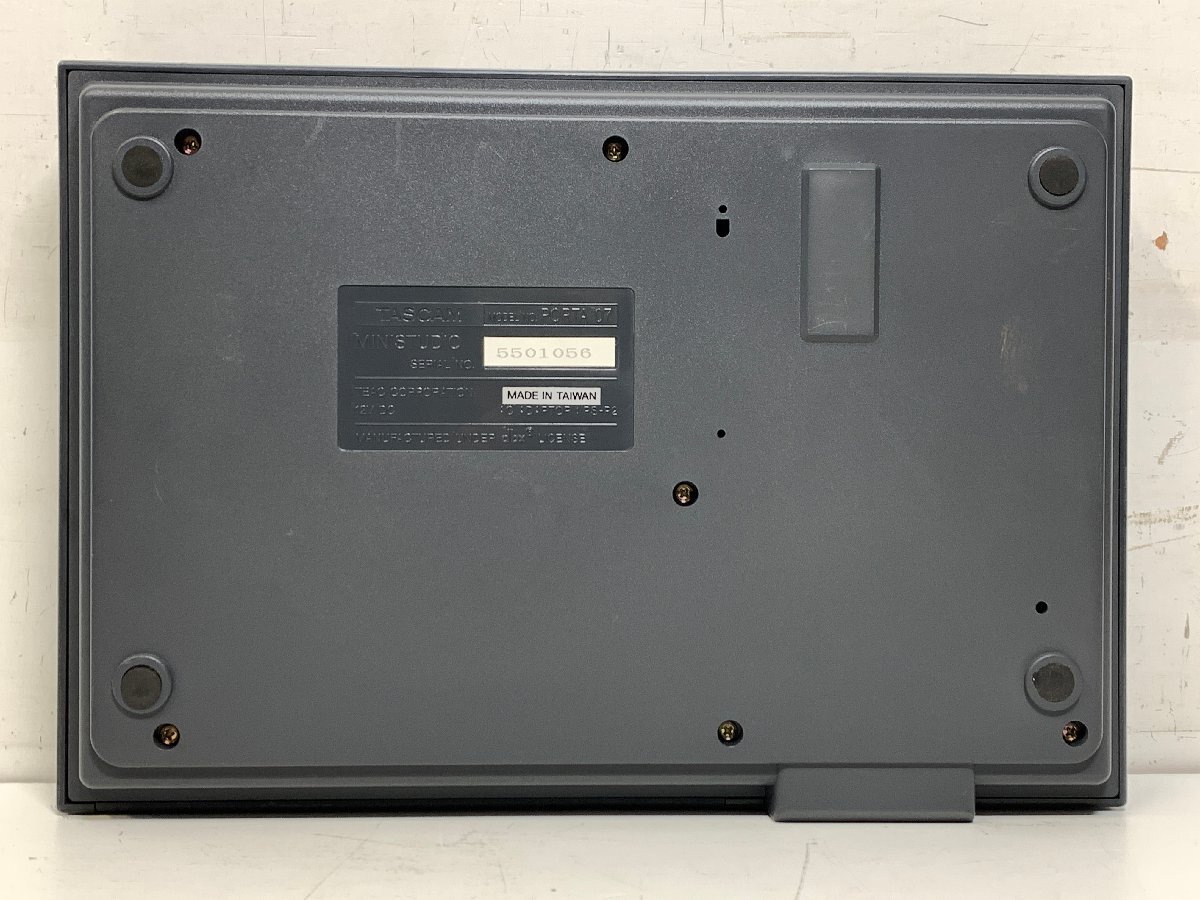 DJ機材 TASCAM PORTA 07 Yahoo!オークション - TASCAM PORTA 07<簡易動作確認済み>AC