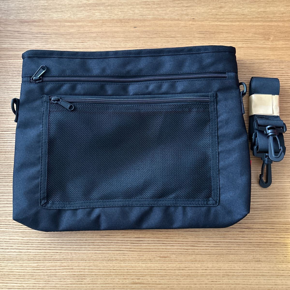 【未使用品】　ショルダーバッグ サコッシュ　ブラック　No.3103_画像1