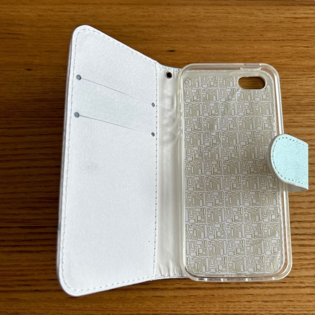 【未使用品】　iPhone SE ケース iPhone 5S ケース iPhone5 ケース　アイフォンSE 5S　5ケース ストラップ付き グリーンNo.3148_画像6