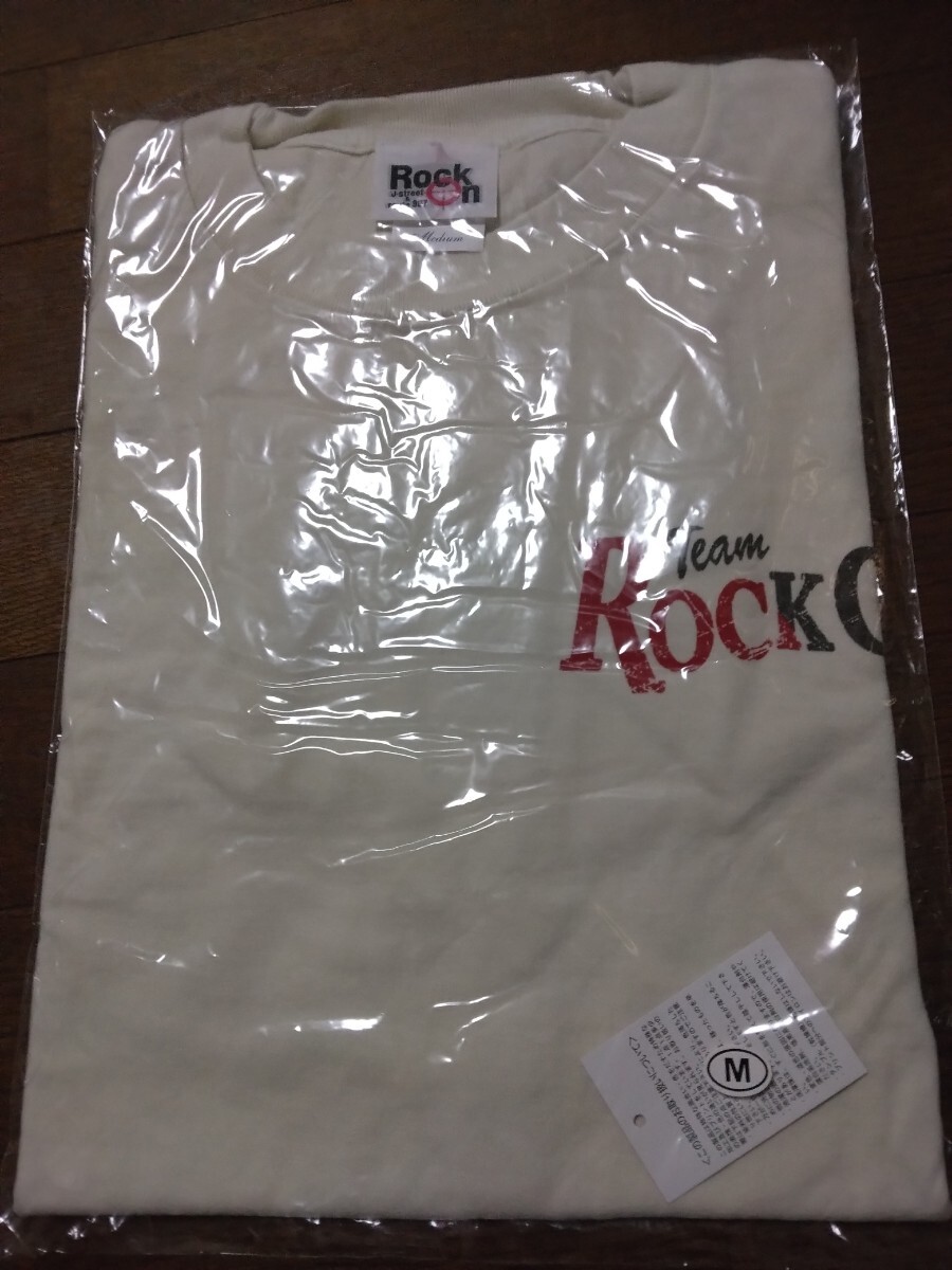 未使用、未開封、長渕 剛　Rock on Tシャツ　Mサイズ　ベージュ