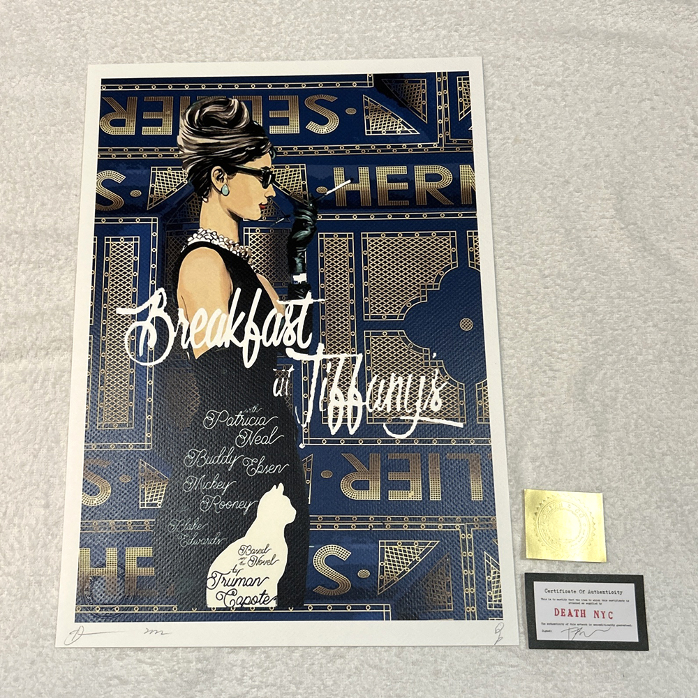 ☆ DEATH NYC アートポスター Tiffany バスケット ホビー