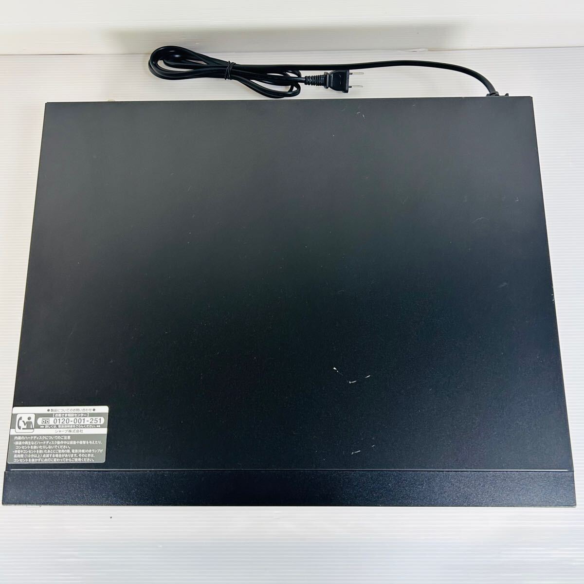 2009年製】SHARP AQUOS DV-ACV52 VHSギア新品交換済み リモコン 2009年製】SHARP AQUOS DV-ACV52 VHSギア新品交換済み リモコン