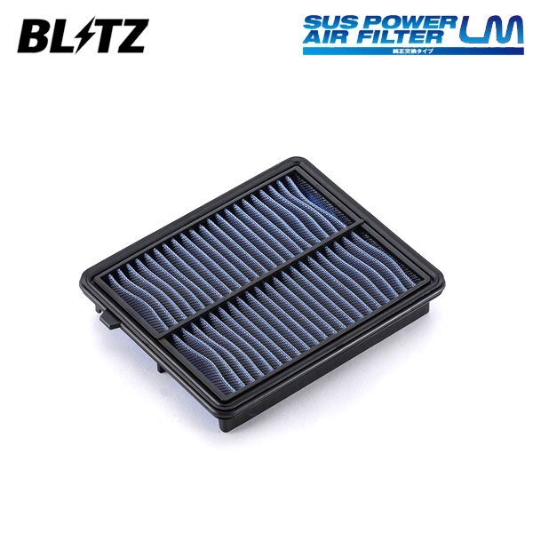 BLITZ Blitz Sus Power воздушный фильтр LM SH-696B N-BOX+ custom JF2 H23.12~ S07A турбо 4WD 59609