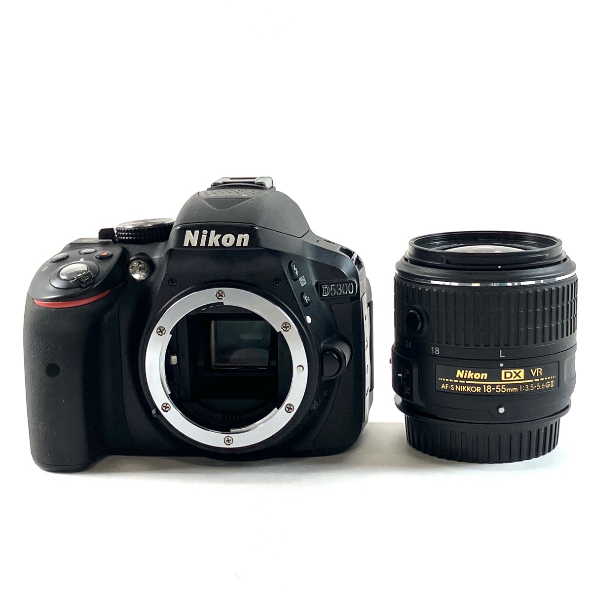  Nikon Nikon D5300 18-55 VR II lens kit black digital single‐lens reflex camera [ used ]