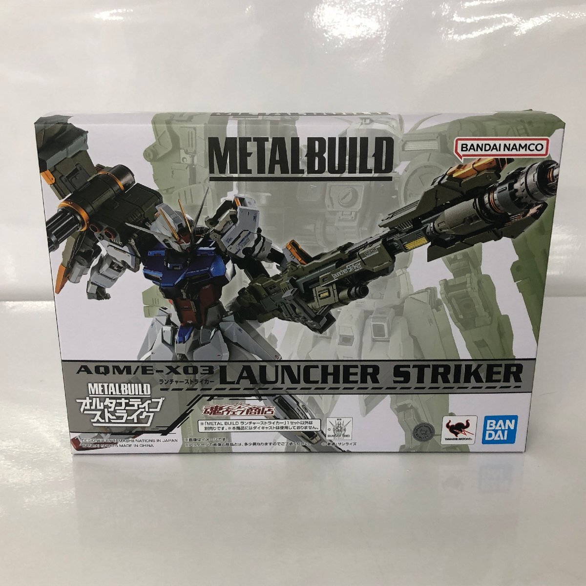 (未開封品) METAL BUILD ランチャーストライカー 「機動戦士ガンダムSEED」 フィギュア