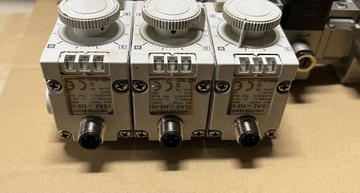 SMC エアキャッチセンサ 3連 動作確認済 中古 ISA2-HE45|Yahoo SMC エアキャッチセンサ 3連 動作確認済 中古 ISA2-HE45|Yahoo