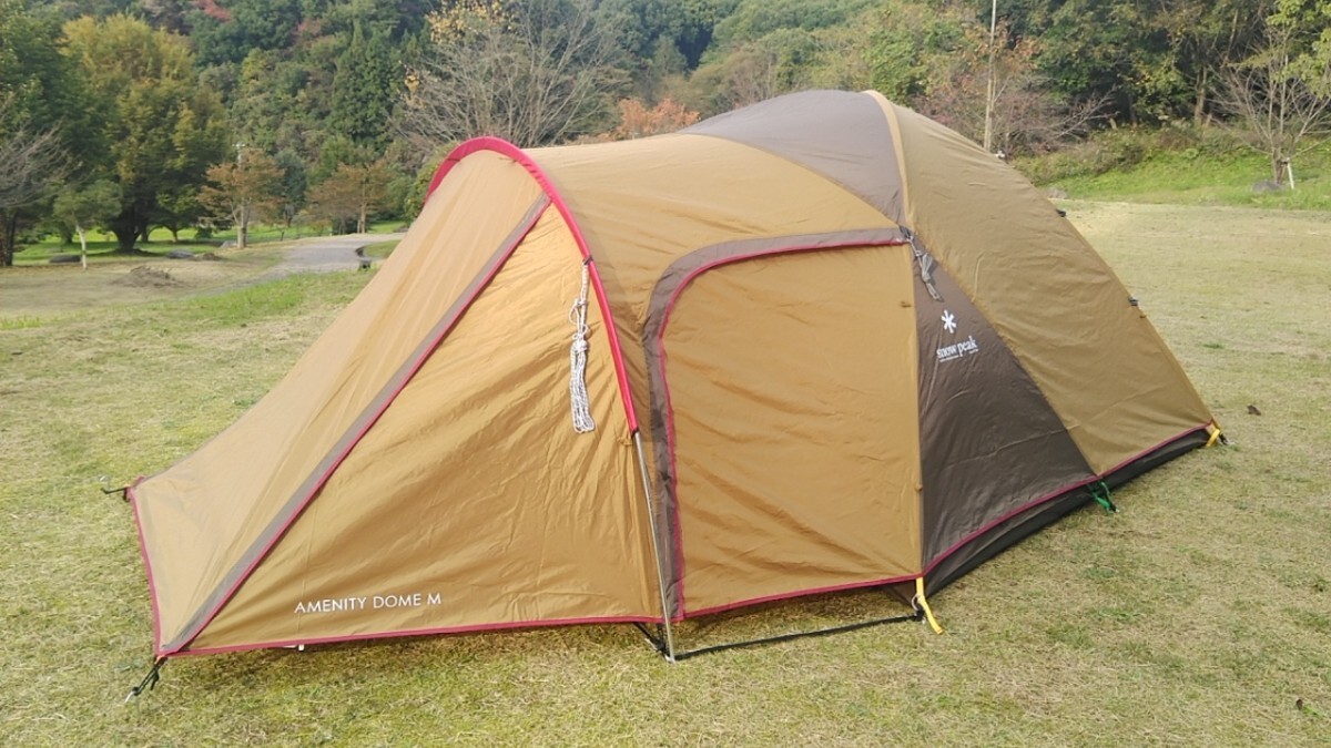 snowpeak スノーピーク アメニティドームM フルセット アップ snowpeak スノーピーク アメニティドームM フルセット アップ