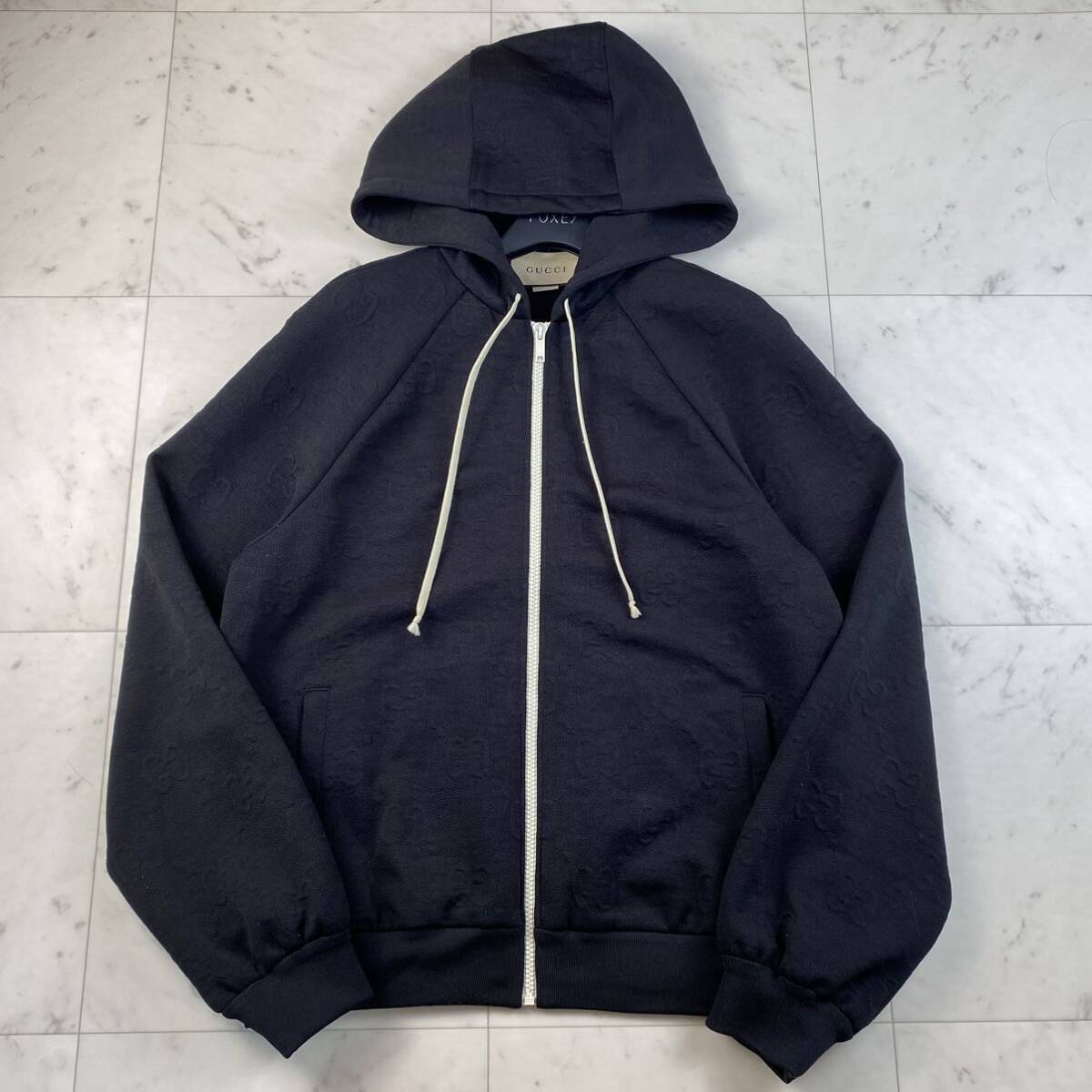 Bibian 比比昂 - GUCCI グッチ パーカー GGエンボス柄 フード Bibian 比比昂 - GUCCI グッチ パーカー GGエンボス柄 フード