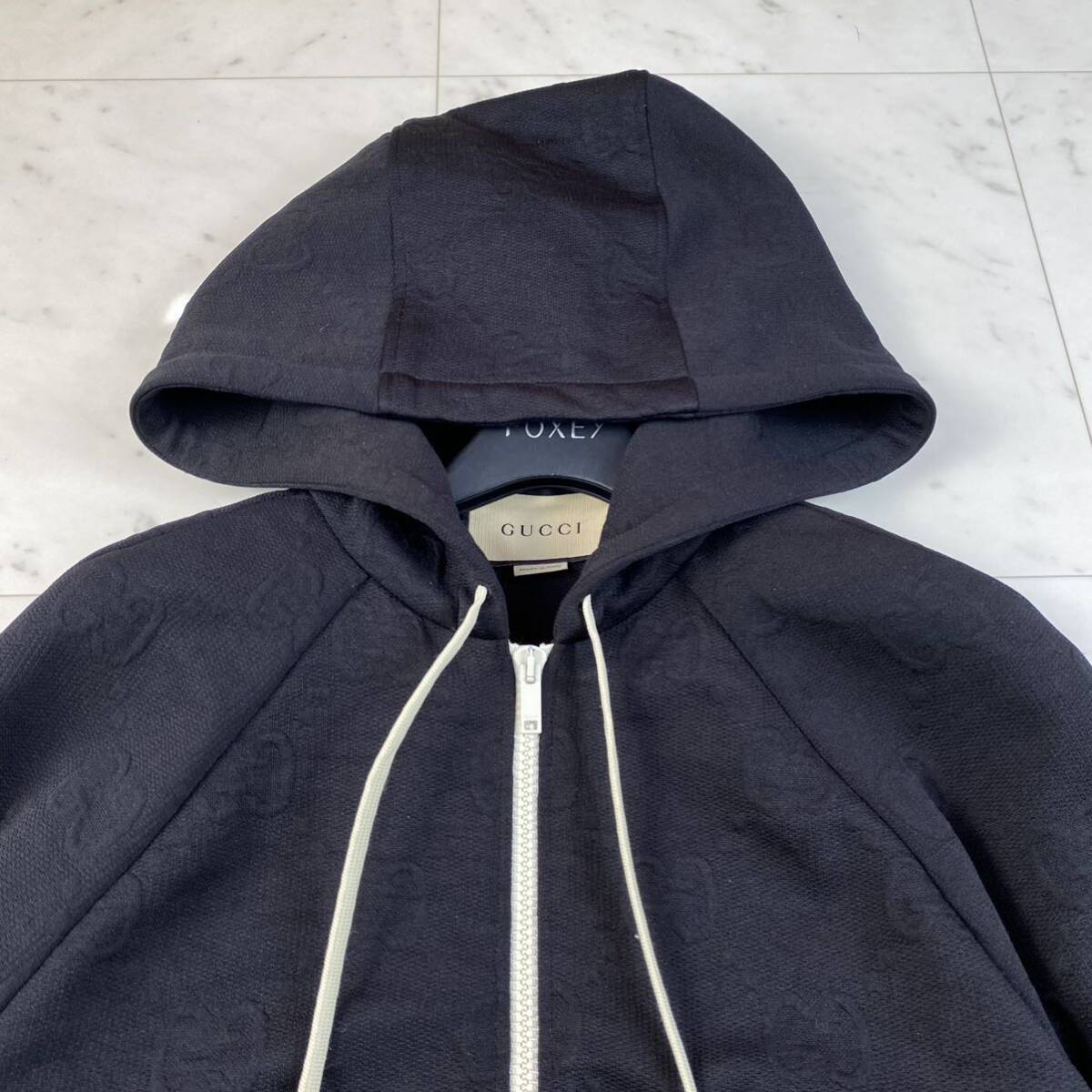 Bibian 比比昂 - GUCCI グッチ パーカー GGエンボス柄 フード Bibian 比比昂 - GUCCI グッチ パーカー GGエンボス柄 フード