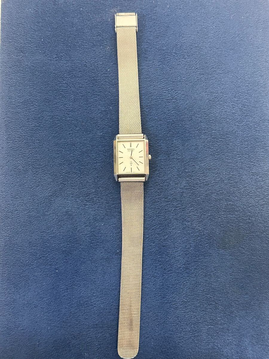 SEIKO クォーツ 腕時計 セイコー クオーツ アナログ シルバーカラー 動作未確認 （J）