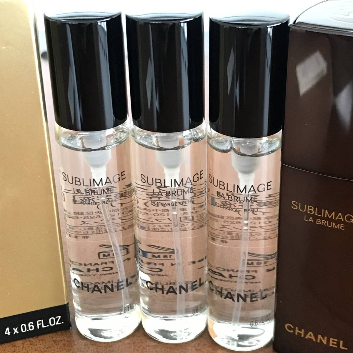 シャネル サブリマージュ ラ プリューム 4本