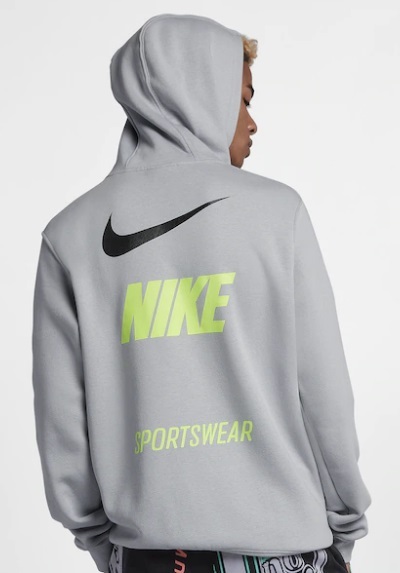 * great popularity *Nike Microbrand pull over Parker! Grey US size M