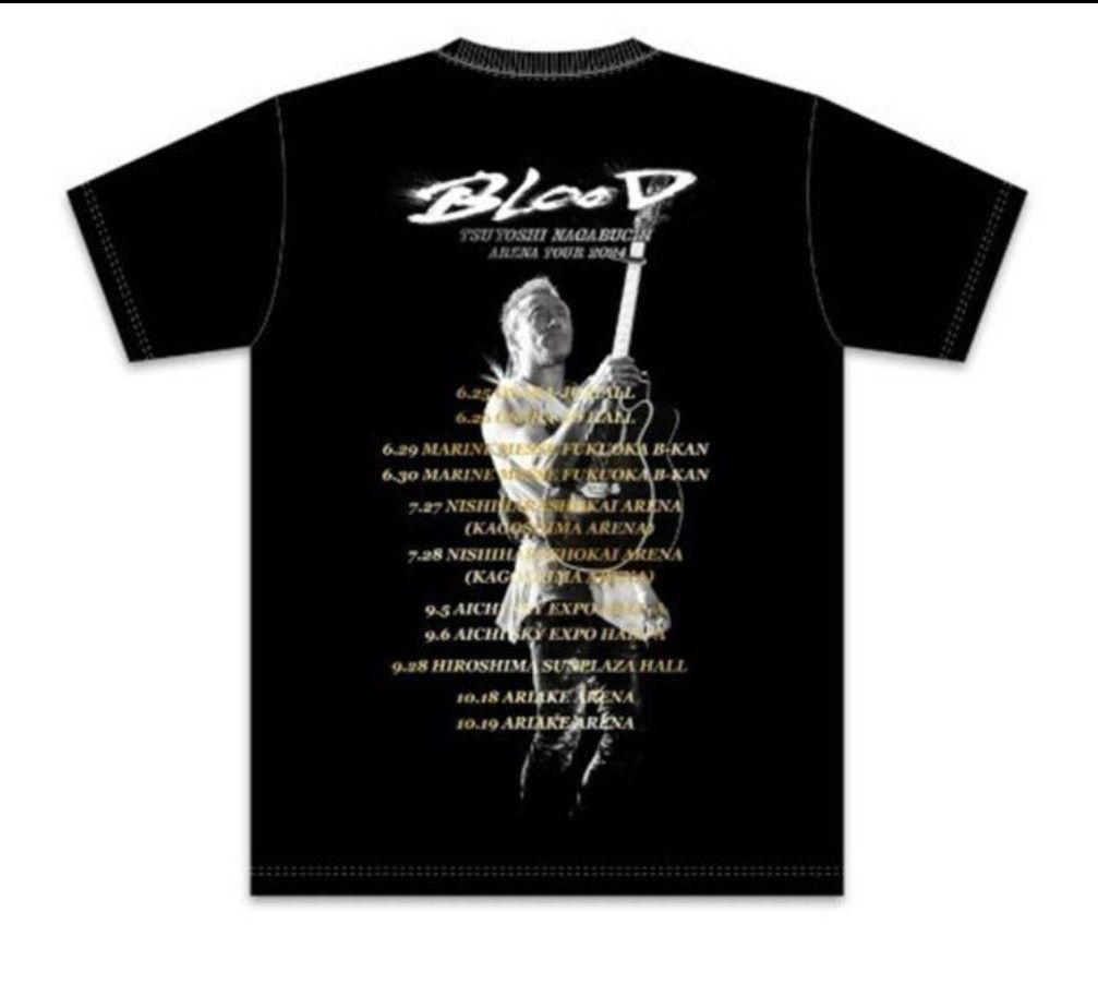長渕剛 LIVE 2024 BLOODグッズ Tシャツ ブラックXL|Yahoo 長渕剛 LIVE 2024 BLOODグッズ Tシャツ ブラックXL|Yahoo