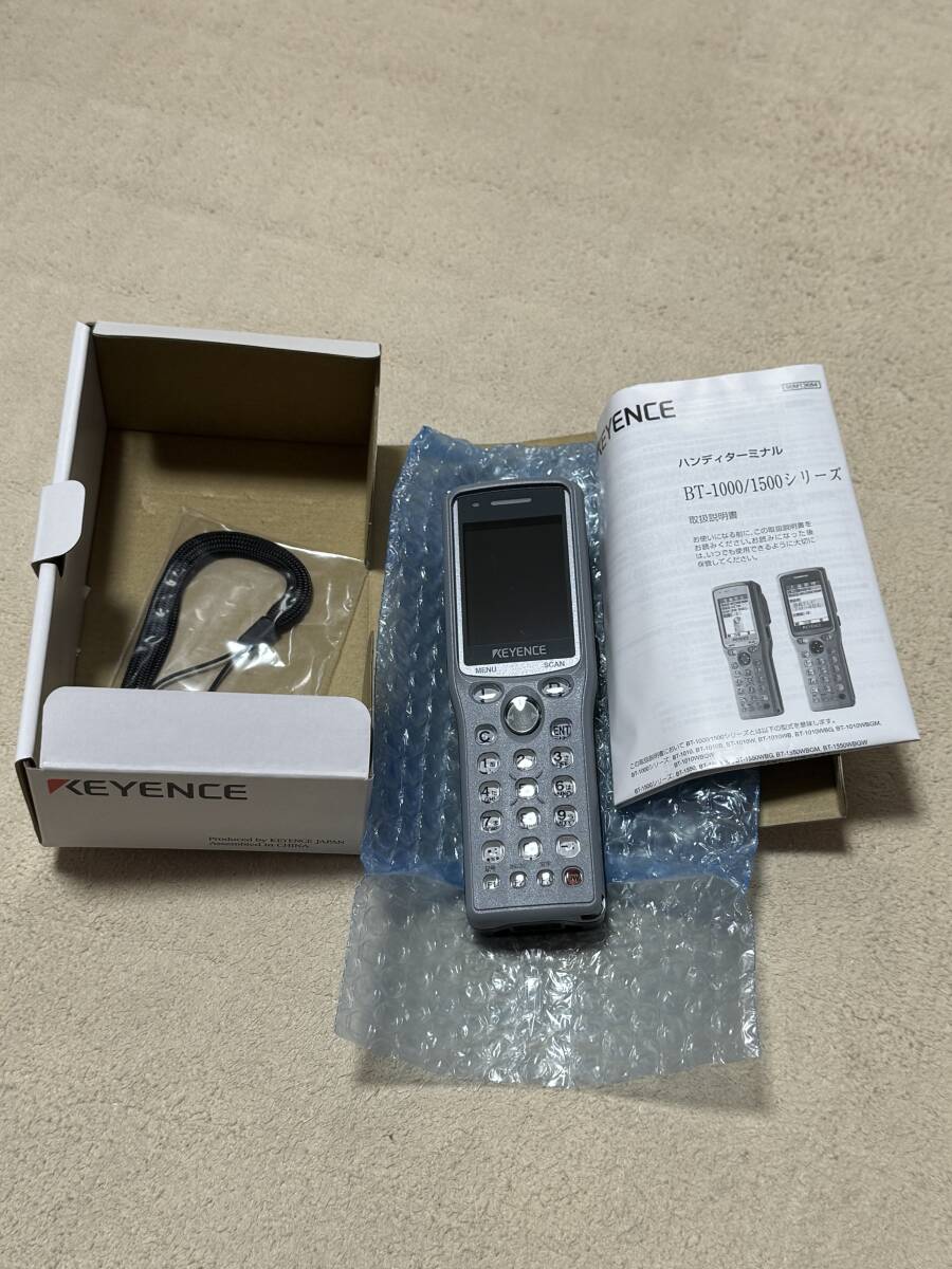 新品未使用 キーエンス ハンディターミナル BT-1550WB + 新品未使用 キーエンス ハンディターミナル BT-1550WB +