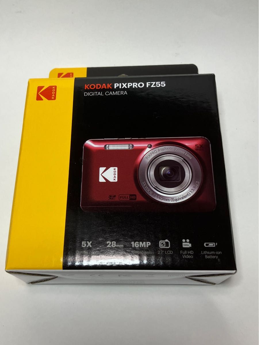 Amazon | KODAK (コダック) PIXPRO 使いやすい ズーム FZ55-BK Amazon | KODAK (コダック) PIXPRO 使いやすい ズーム FZ55-BK