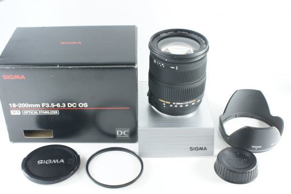 【静音 手振れ補正搭載 とてもキレイ】Nilon ニコン 用 シグマ SIGMA 18-200mm F3.5-6.3 DC OS HSM 10s776400