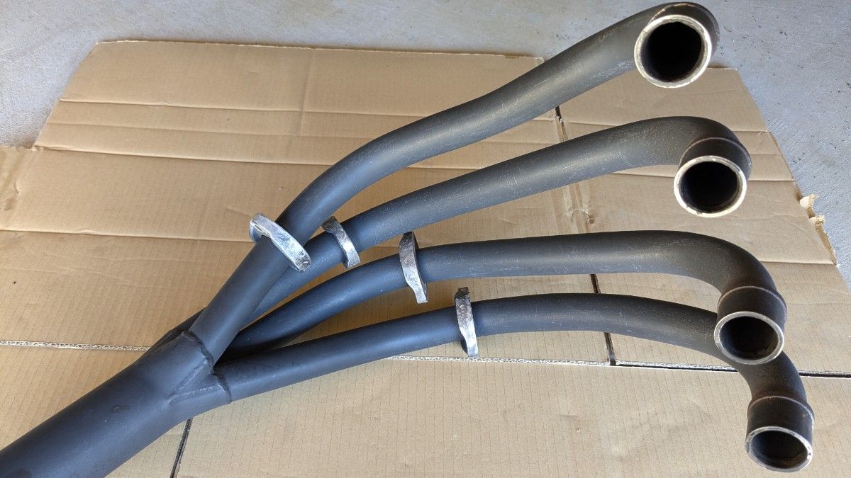 追記あり】Z400FX ゼファー400 系 モリワキ ショート管 当時物 追記あり】Z400FX ゼファー400 系 モリワキ ショート管 当時物