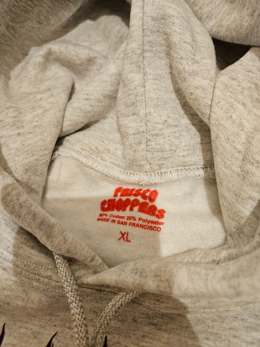 キムタク着 FriscoChoppers PulloverHoodie XLサイズ アッシュ キムタク着 FriscoChoppers PulloverHoodie XLサイズ アッシュ