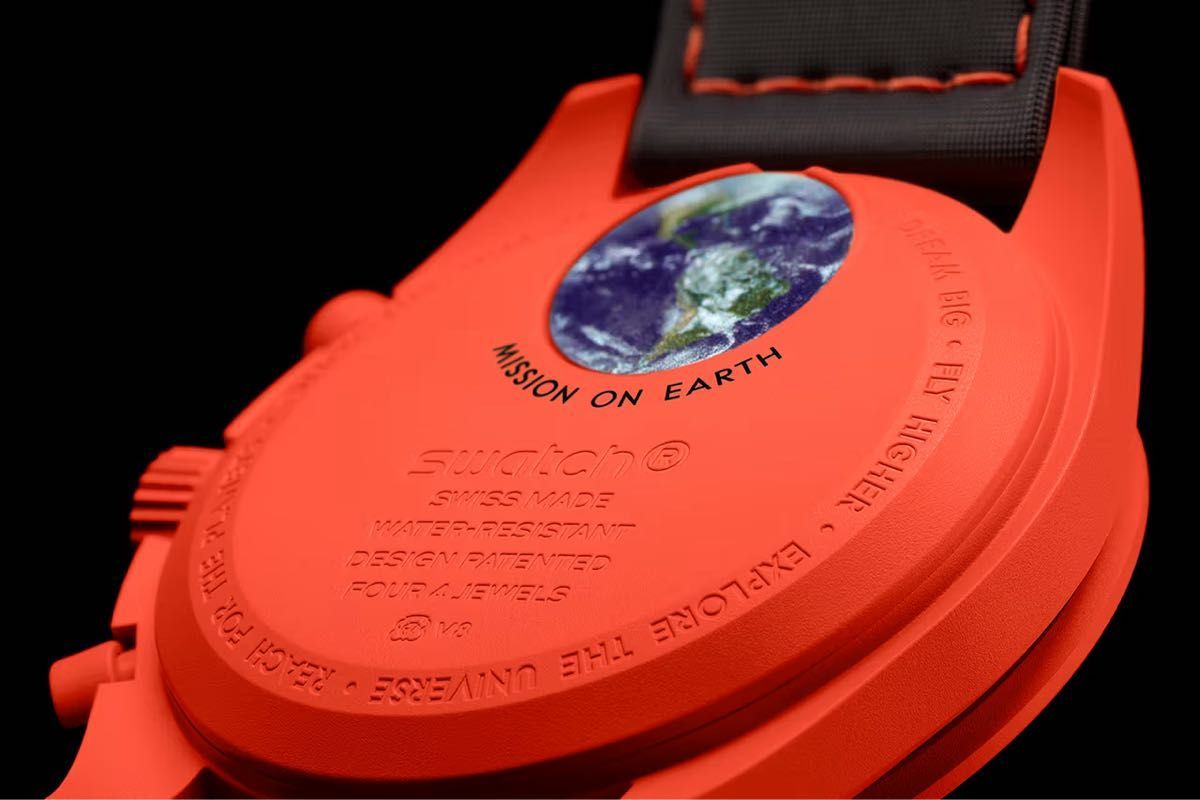 OMEGA x Swatch Bioceramic Moonswatch Mission On Earth "Lava" 