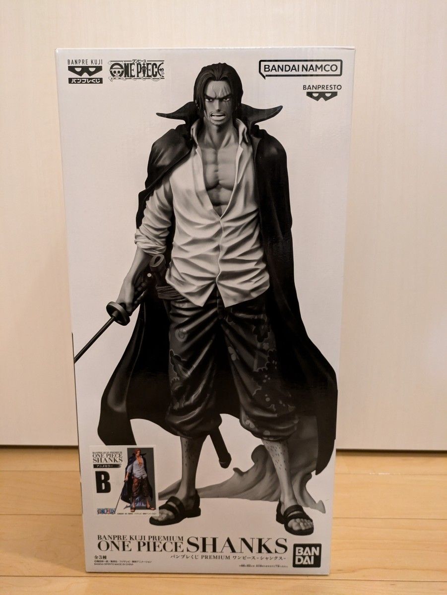 未開封品バンプレくじワンピースシャンクス B賞アニメカラー 未開封品バンプレくじワンピースシャンクス B賞アニメカラー