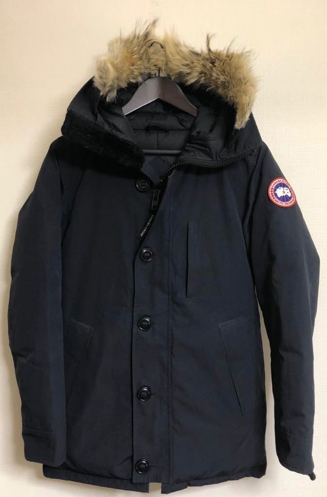 CANADA GOOSE カナダグースジャスパー JASPER ジャスパー カナダグース ダウンジャケット サイズS ネイビー　3438JM_画像1